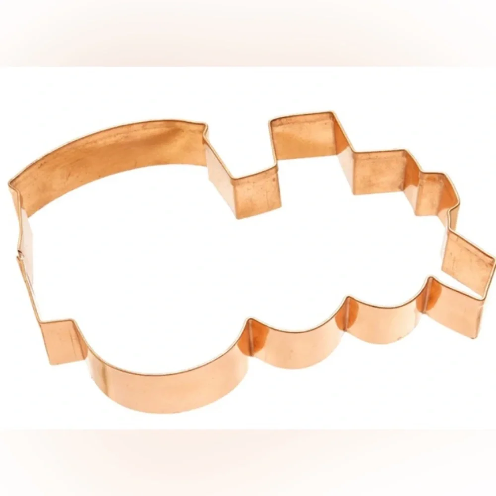 Williams Sonoma Copper Train Cookie Cutter